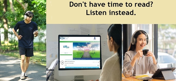 NEW - April 2025 - Listen to Career Convergence by clicking on the PLAY link at the top of each article